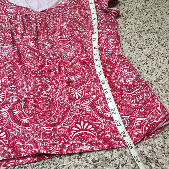 *50%OFF BUNDLES*LOFT bandana print top - Picture 5 of 6